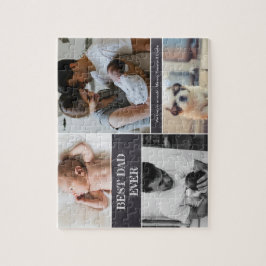 Puzzle Familia de Collages de fotos de Mejor Papá Persona