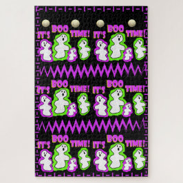 Puzzle Familia de fantasmas de Halloween