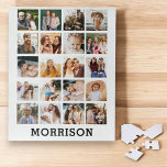 Puzzle Familia de Instagram personalizada de Collage de f<br><div class="desc">Captura tus preciados recuerdos con este simple rompecabezas personalizado de imágenes de Collage de fotos. Con espacio para sus fotos favoritas, este rompecabezas crea una impresionante visualización visual de sus momentos especiales. Personalízalo con tus propias imágenes para hacer un regalo único para tus amigos, familiares o incluso para ti mismo....</div>