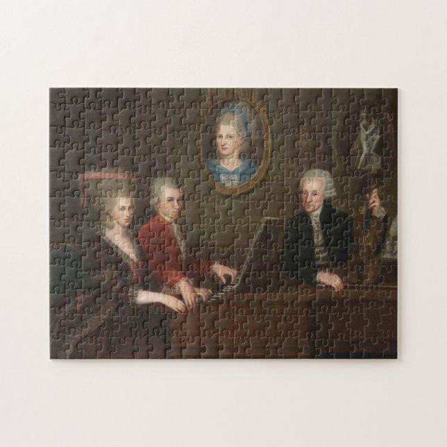 Puzzle Familia de Mozart (Horizontal)