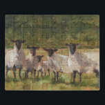 Puzzle Familia de ovejas<br><div class="desc">Familia ovina II por Ethan Harper. Un grupo de ovejas hechas con pincel.</div>