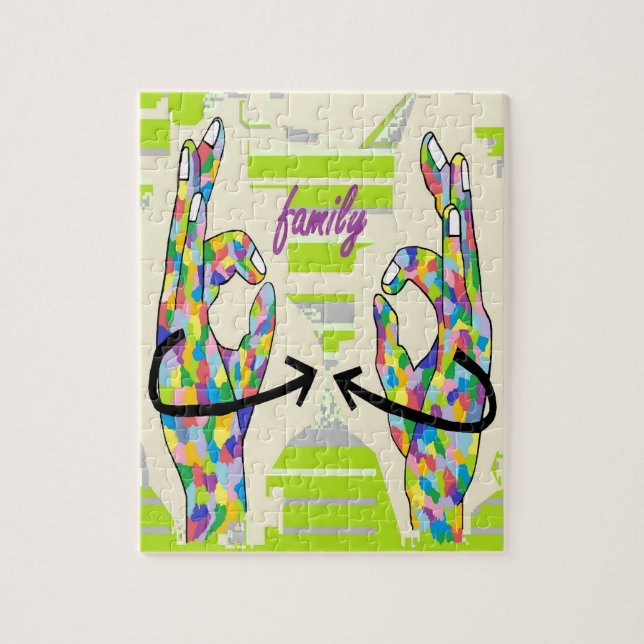 PUZZLE FAMILIA DEL ASL (Vertical)