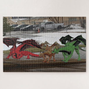 Puzzle Familia Dragon