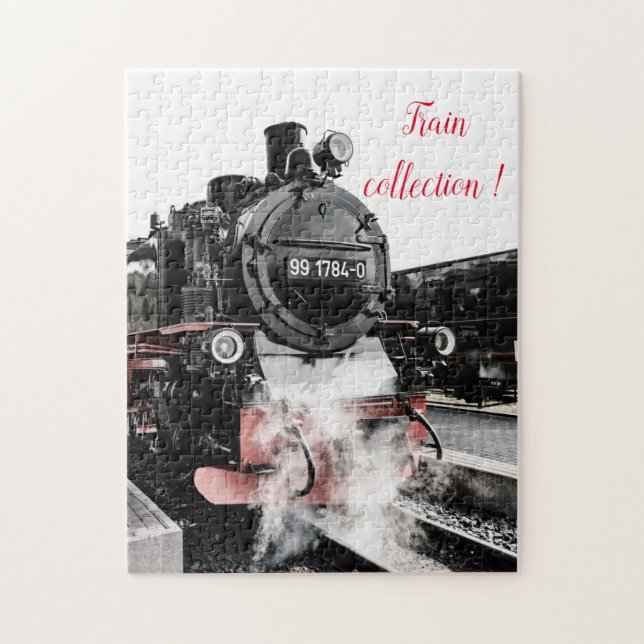 Puzzle Familia Fun Art Train Picture (Vertical)