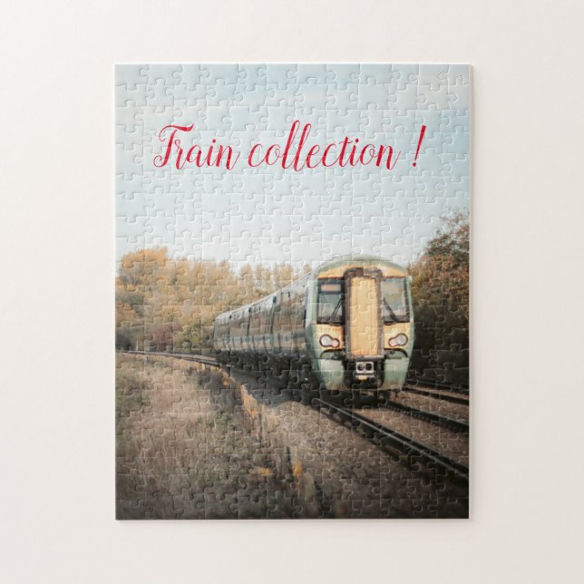 Puzzle Familia Fun Art Train Picture (Vertical)
