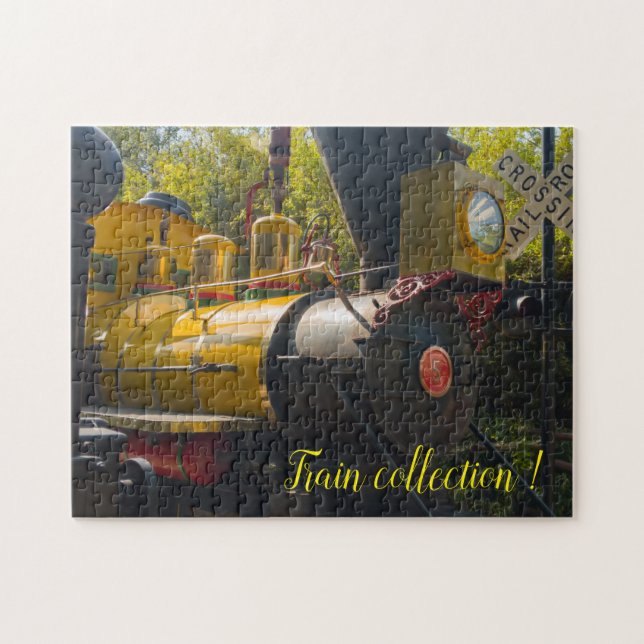 Puzzle Familia Fun Art Train Picture (Horizontal)