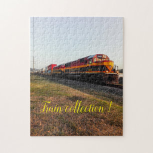 Puzzle Familia Fun Art Train Picture