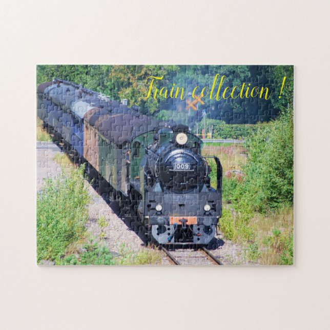 Puzzle Familia Fun Art Train Picture (Horizontal)