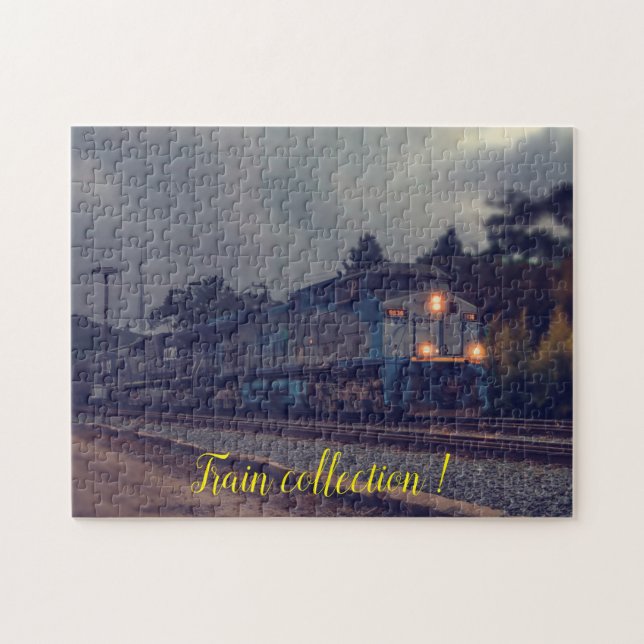 Puzzle Familia Fun Art Train Picture (Horizontal)