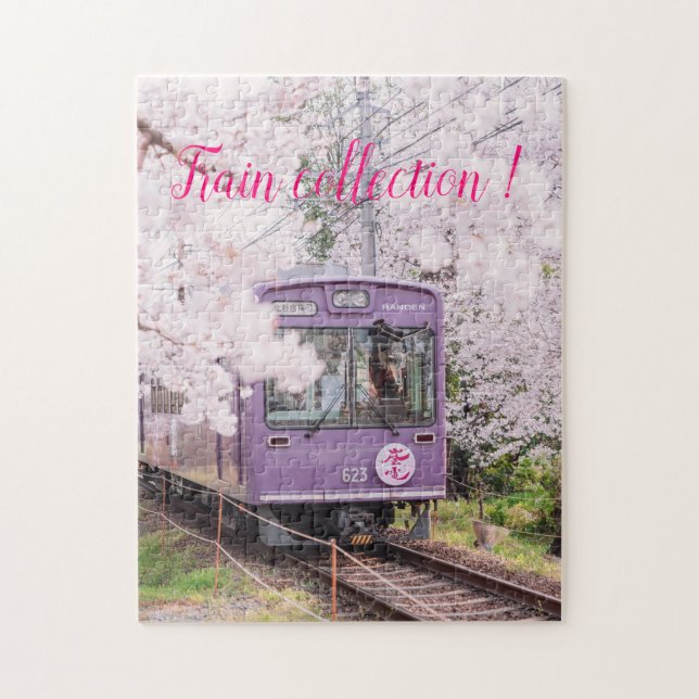 Puzzle Familia Fun Art Train Picture (Vertical)