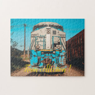 Puzzle Familia Fun Art Train Picture