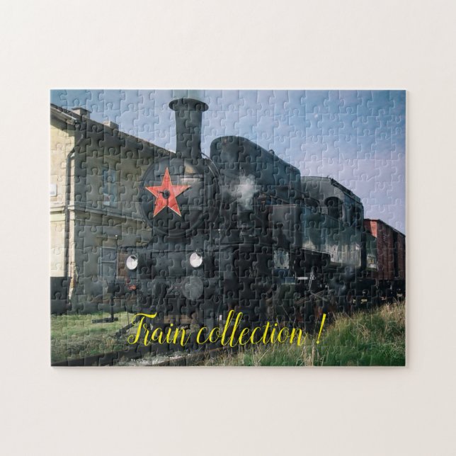 Puzzle Familia Fun Art Train Picture (Horizontal)