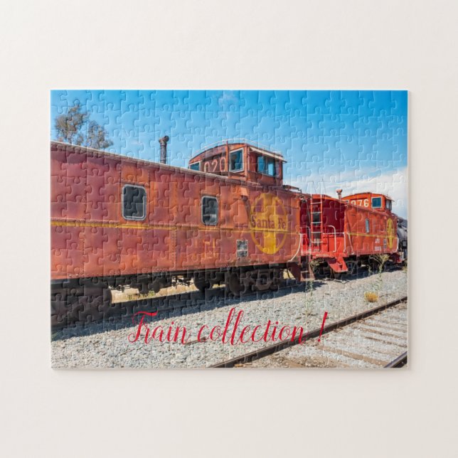 Puzzle Familia Fun Art Train Picture (Horizontal)