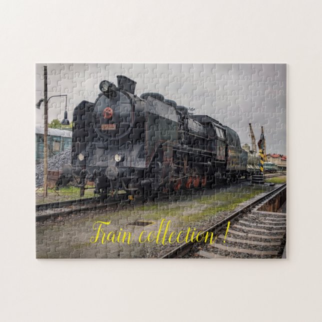 Puzzle Familia Fun Art Train Picture (Horizontal)