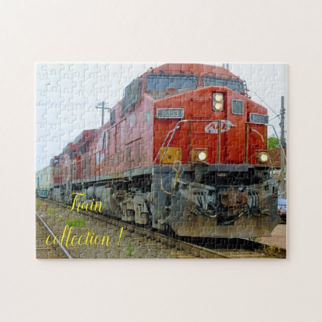 Puzzle Familia Fun Art Train Picture (Horizontal)
