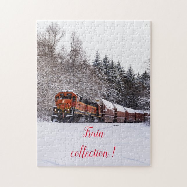 Puzzle Familia Fun Art Train Picture (Vertical)