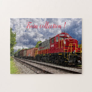 Puzzle Familia Fun Art Train Picture