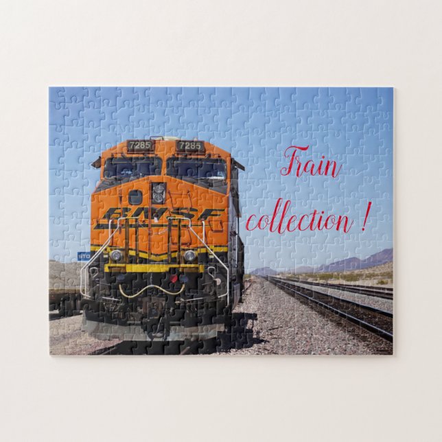 Puzzle Familia Fun Art Train Picture (Horizontal)