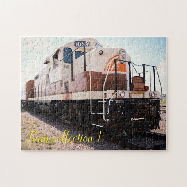 Puzzle Familia Fun Art Train Picture (Horizontal)