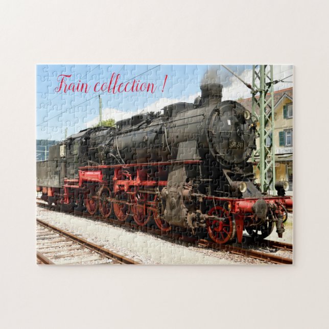 Puzzle Familia Fun Art Train Picture (Horizontal)