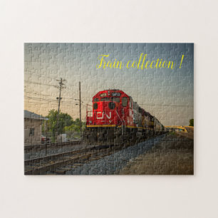 Puzzle Familia Fun Art Train Picture