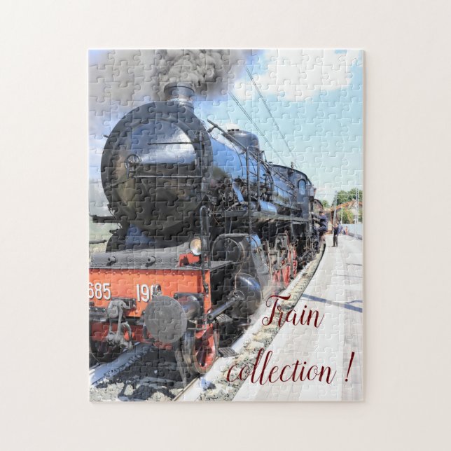 Puzzle Familia Fun Art Train Picture (Vertical)