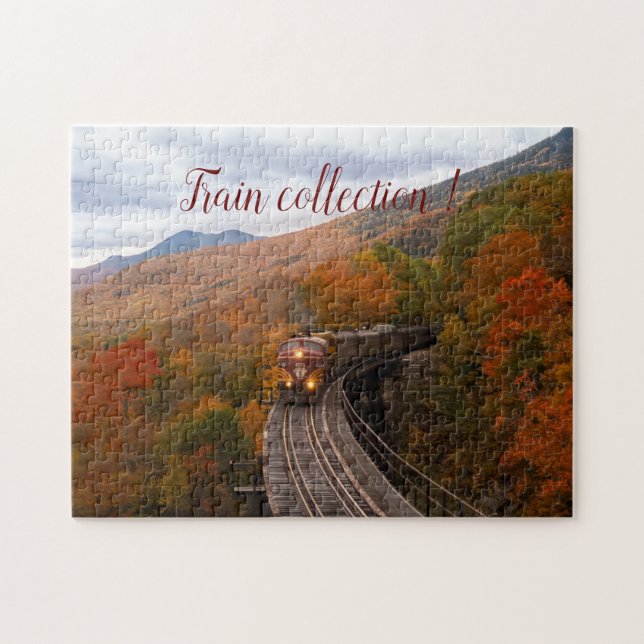 Puzzle Familia Fun Art Train Picture (Horizontal)