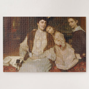 Puzzle Familia Markl de Alois Delug - Arte Antiguo