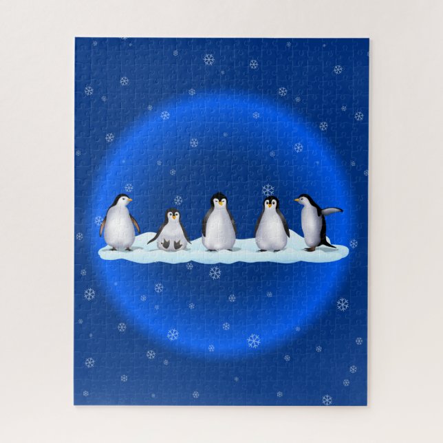 Puzzle Familia Penguin (Vertical)