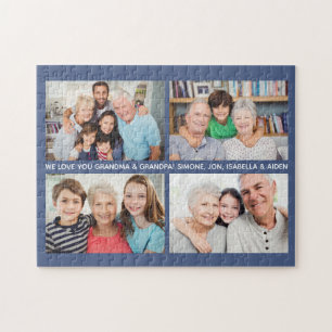 Puzzle Familia Personalizado 4 Personalizado de Collage d
