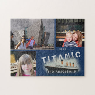 Puzzle Familia Personalizado Titanic Tres Collages de fot