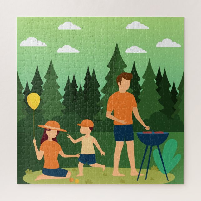 PUZZLE FAMILIA PICNIC (Vertical)