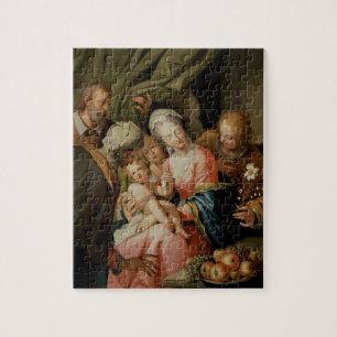 Puzzle Familia santa con St Anne