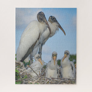 Puzzle "Familia Stork"