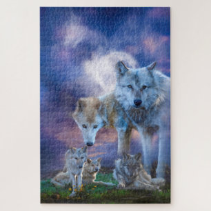 Puzzle FAMILIA WOLF Hay un mundo mejor