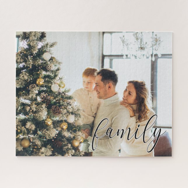 Puzzle Family Keepsake Memento (Horizontal)