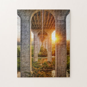 Puzzle Famosa fotografía de puente Famoso Puente Ima