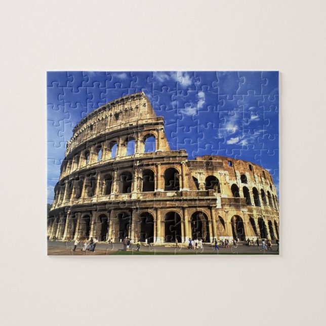 Puzzle Famosas ruinas del Coliseo en Roma Italia (Horizontal)