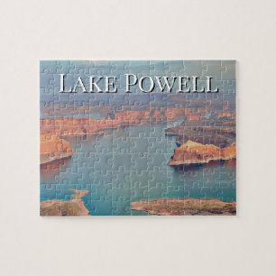 Puzzle Famoso Lago Powell Arizona Frontera Utah
