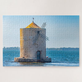 Puzzle Famoso molino de viento de Orbetello, Toscana, Ita