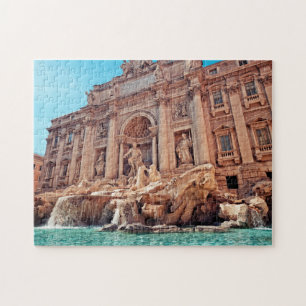 Puzzle Famoso monumento - Fuente de Trevi