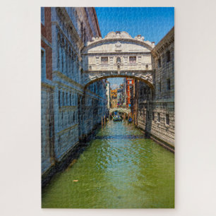 Puzzle Famoso Puente de los Suspiros, Venecia, Italia