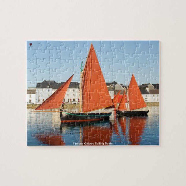 Puzzle Famosos barcos de vela Galway. (Horizontal)