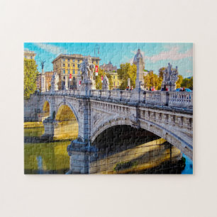 Puzzle Famosos puentes en la Roma Tíber.