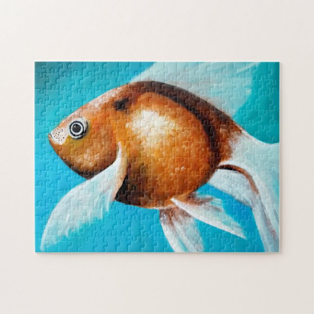Puzzle Fancy Goldfish (Horizontal)