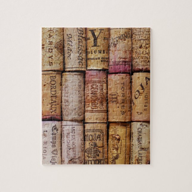 Puzzle Fancy Wine Corks (Vertical)