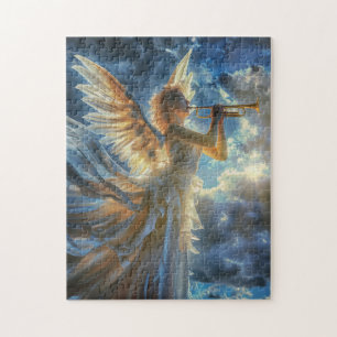Puzzle Fanfarria Celestial Ángel Tocando Trompeta