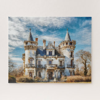 Puzzle Fantasía abandonó las ruinas del castillo francés