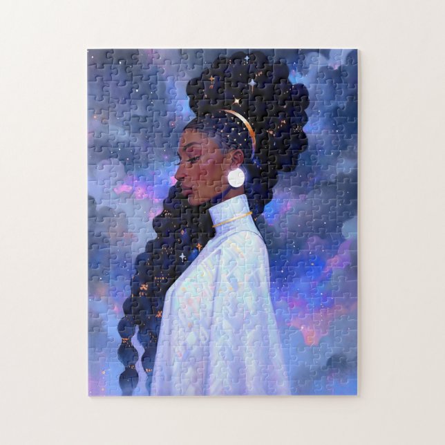 Puzzle Fantasía afroamericana (Vertical)