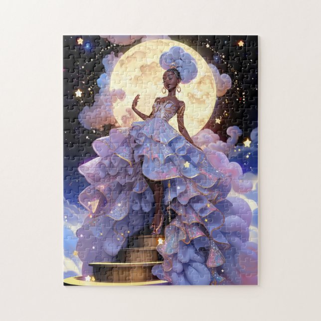 Puzzle Fantasía afroamericana (Vertical)